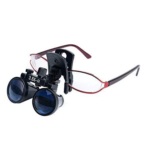 [Australia - AusPower] - 3.5X Binocular Loupes DY-110 Clip-on Type Magnifier Optical Glass 