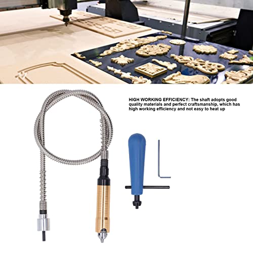 Professional Flex Shaft Extension Chuck 6mm Key Tool Adapter Flexible Attachment for Electric Drill Grinder Accessory