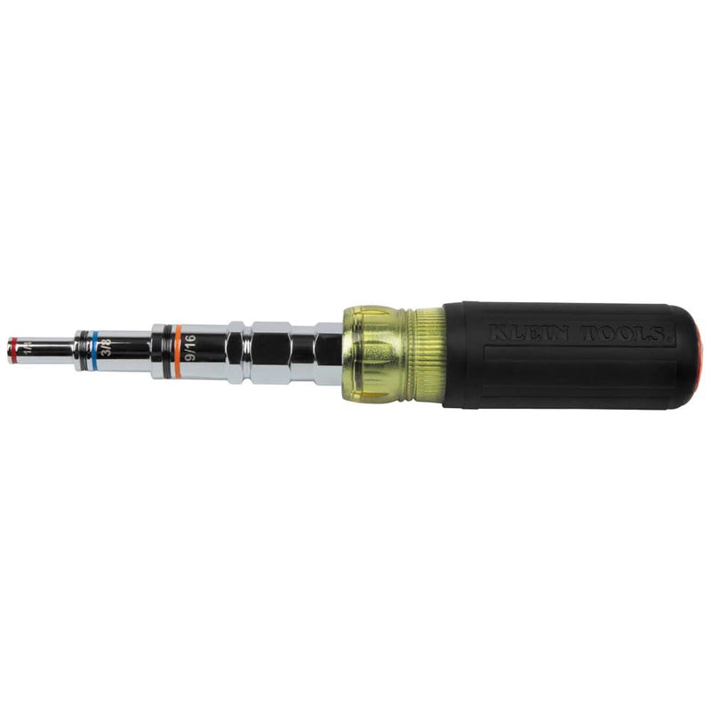 [Australia - AusPower] - 9"-1 Pass Through SAE Multi-Nut Driver Magnetic 9-in-1 Nut Driver 