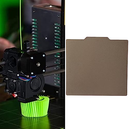 3D Printer Build Plate Double Sided PEI Magnetic Rubber Spring Steel Flexible Platform 220x240mm for ANYCUBIC I3 MEGA 3D Printing