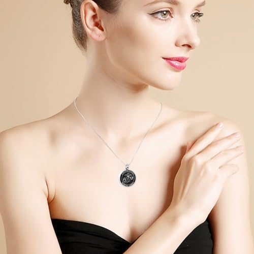 Minicremation Cremation Jewelry for Ashes UNITED STATES Army/Air Force/Navy/Firefighter Memorial Urn Necklace for Ashes Keepsake Pendant for Women Men US-Marine Corps