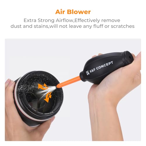 K&F CONCEPT 15 in 1 Camera Pro Cleaning Kit for DSLR and Sensitive Devices