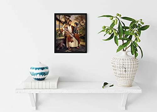 As I Have Loved You by Simon Dewey, Picture of Jesus, Unframed, 8x10 Print 12"L x 9.5"W
