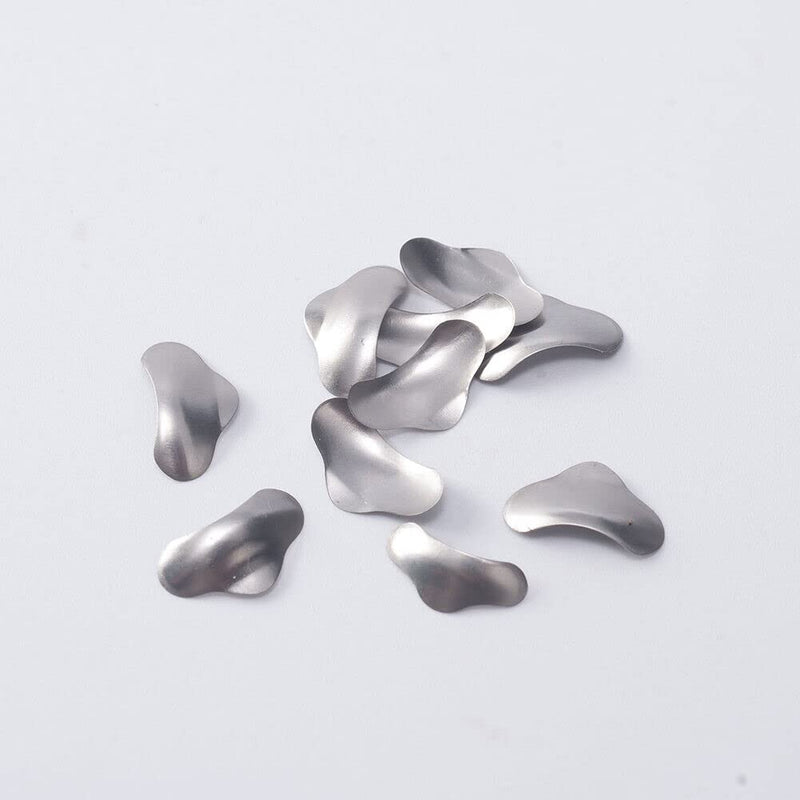 [Australia - AusPower] - 50PCS Dental Metal Matrices Sectional Contoured Matrix Refill soft band S/M/L 50?m (Medium) Medium 