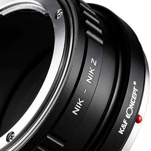 K&F Concept FTZ Lens Mount Adapter Compatible with Nikon F/AF AI AI-S Lens to Nikon Z Series Z6 Z7 Camera