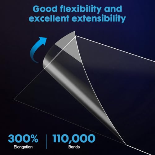 6 Pieces FEP Film Separator Films for Anycubic Photon Mono M7/M7 Pro/M5/M5s/M5s Pro/ELEGOO Saturn 4 Ultra/Saturn 4/Saturn 3 Ultra/Saturn 3/Saturn 2/Saturn 8K/Sonic Mighty 4K/E10/X10 LCD 3D Printer 290x210mm