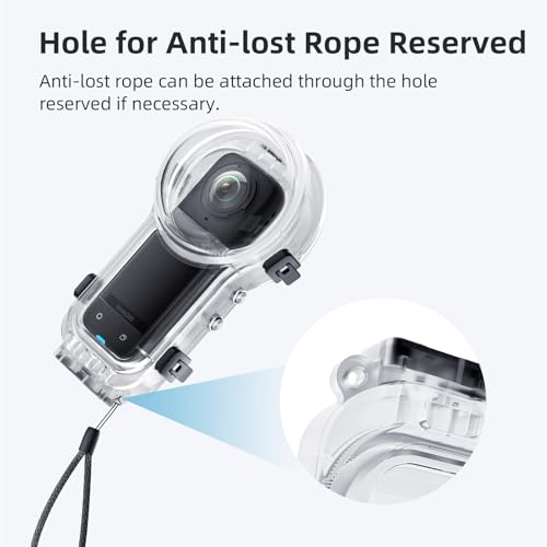 Waterproof Dive Case for Insta360 X5 (60m/196ft)