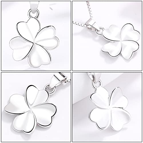 Anneome 1Pc Silver Patrick's Day Pendant Necklace Comfortable Lightweight Festival Jewelry for Masquerade for Friends Creative Design for Memorable Celebrations