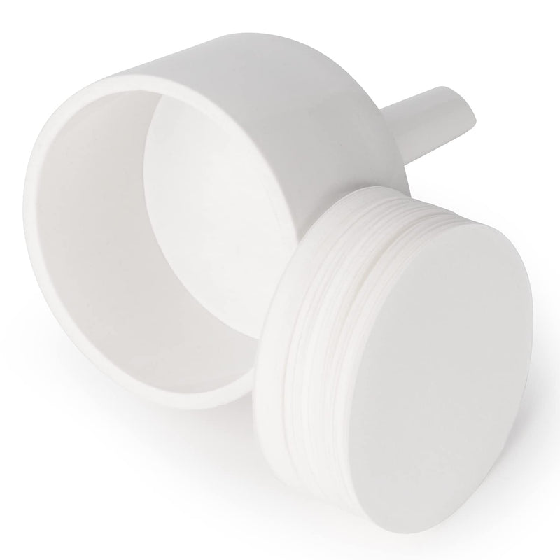 [Australia - AusPower] - Quantitative Filter Paper Circles, 56 mm Diameter Cellulose Lab Filter Paper, 20 Micron, Medium Filtration Speed, Pack of 100 