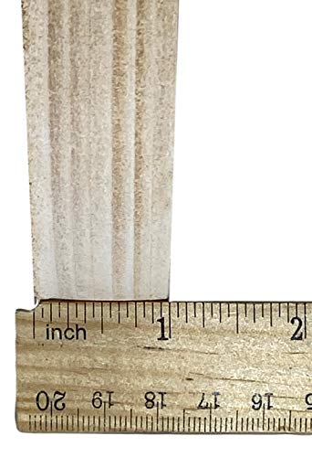 TAMROD HOLDINGS LLC 5-inch leather honing wheel, 1-inch wide, with buffing compound for 5/8-inch arbor