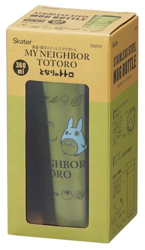 Skater SMV4-A My Neighbor Totoro Mug Bottle, 12.2 fl oz (360 ml), Totoro, Convenience Store, Coffee Compatible