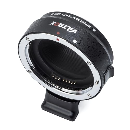 VILTROX EF-EOS M AF Lens Mount Adapter, EF EF-S Lens to Canon M Mount Camera EF-M AF Mount Adapter