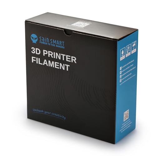 SainSmart Small Spool, 1.75 mm, Thermoplastic Polyurethane (TPU), Flexible 3D Filament, 250 g, Accuracy +/- 0.05 mm, Shore 95A, Red Black