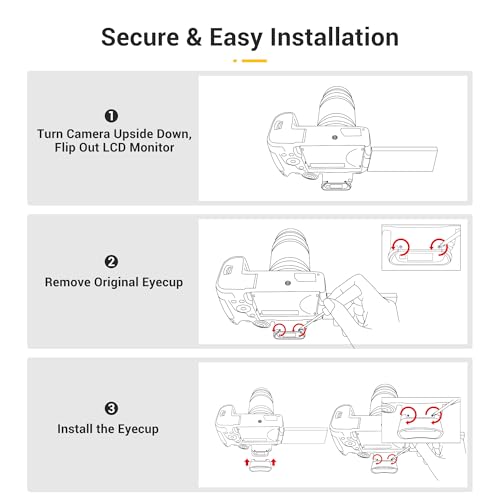 R5II Eyecup + Upgraded Hand Strap: Extended Soft Silicon R5II Eye Cup Eyepiece Viewfinder Cover for Canon EOS R5 Mark II with Upgraded Quick Release Soft Neoprene Camera Hand Wrist Grip Strap