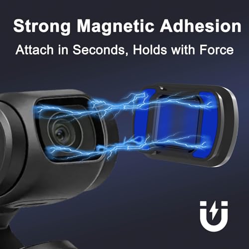 1.2X Anamorphic Lens for DJI Osmo Pocket 3 Pocket 4, Magnetic Attachment, Multi-Layer Coated Optical Glass, Includes Portable Box and Screen Protector