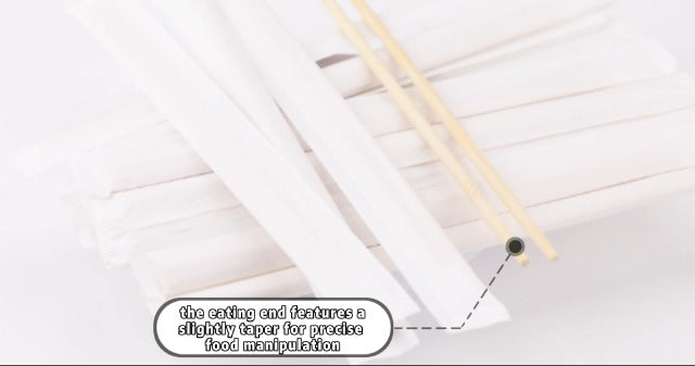 500 Pairs 9 Inch Disposable Bamboo Chopsticks Bulk