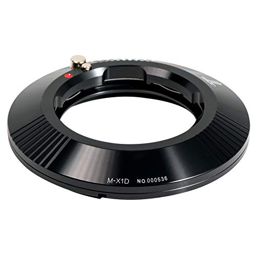 TTArtisan Lens Adapter/Converter Ring for Leica M Mount Lens to Hassel X1D Mount Camera Body Black LM-X1D