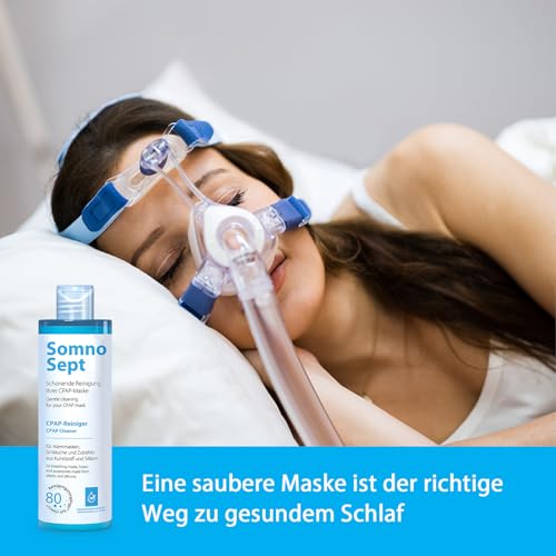 CPAP Cleaner 400ml - Gentle Care for CPAP Masks, Hoses and Accessories, Silicone Cleaner 400 ml (Pack of 1)