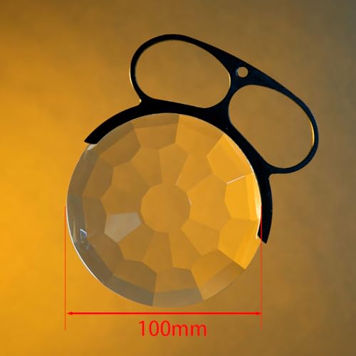 100mm Handheld Kaleidoscope Glass Special Effects Filter Photography Video SLR Camera Lens Accessories 100mm Handheld Kaleidoscope