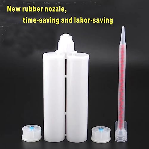 ANZHUO 20-piece dual barrel mixing nozzles for double epoxy spray guns, adhesive dispenser accessories