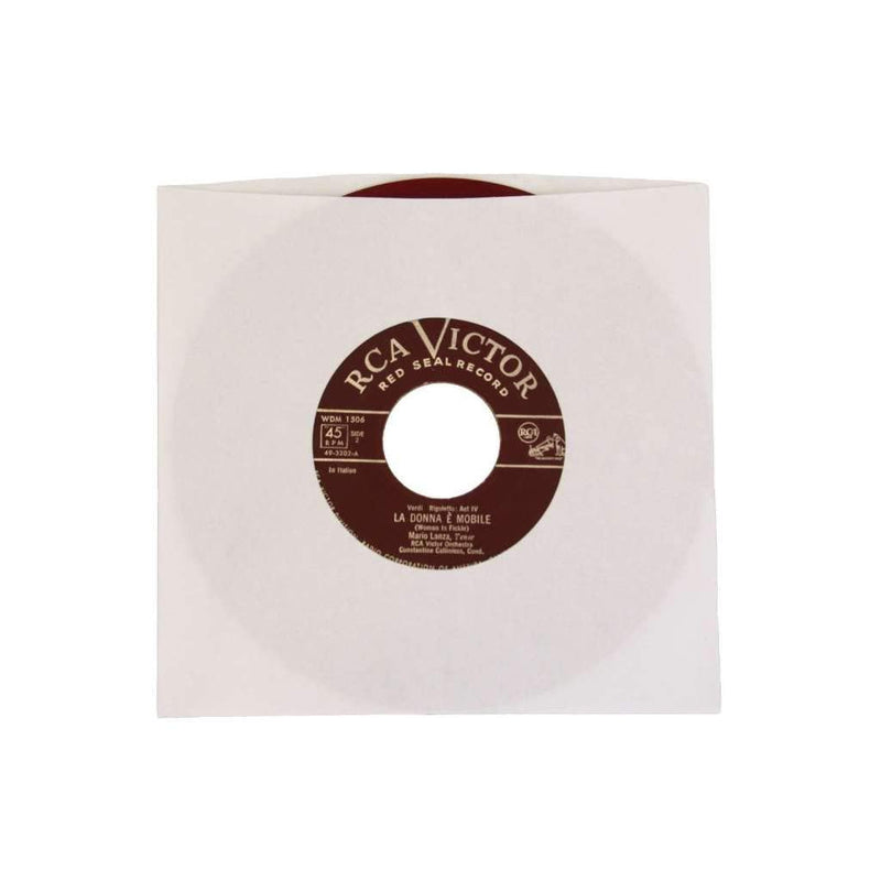 [Australia - AusPower] - (100) Archival Quality Acid-Free Heavyweight Paper Inner Sleeves for 7" Vinyl Records #07IW 100 