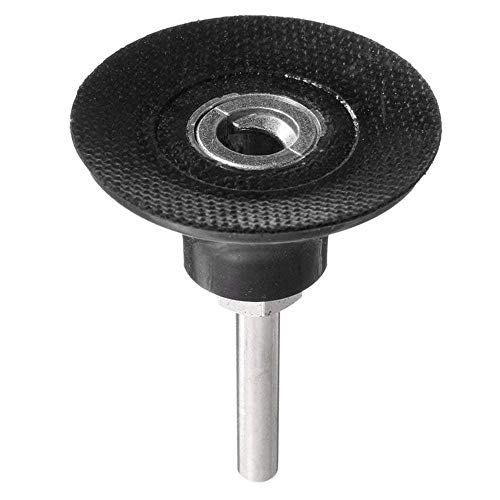 2 x Disc Pad Holder Sanding Disc with 1/4 Inch (6.35 mm) Shaft for Round Rotary Tool Grinding Polishing Conditioning Discs