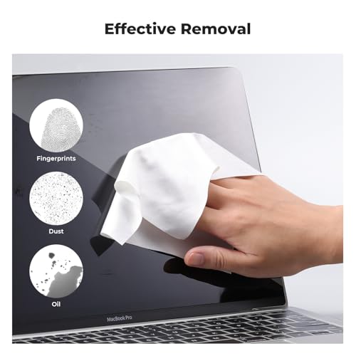 K&F CONCEPT Vacuum Packaging Microfiber Cleaning Cloths X20,for Glasses 20