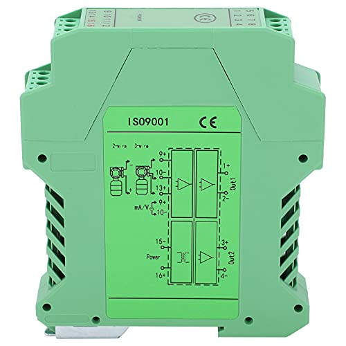 Current Signal Conditioner, 0-10V to 0-10V Highly Reliable Signal Isolator for 2- or 3-Wire Transmitter