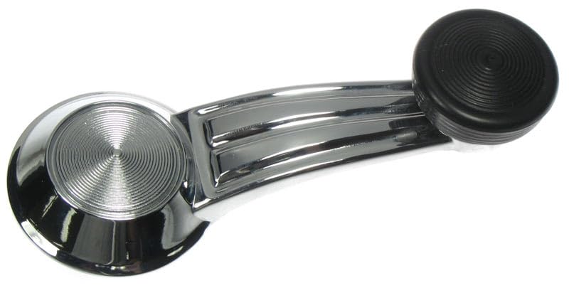 [Australia - AusPower] - TRQ Chrome Door Window Crank Handle Set Compatible with Pontiac Cadillac Chevy Olds Buick 