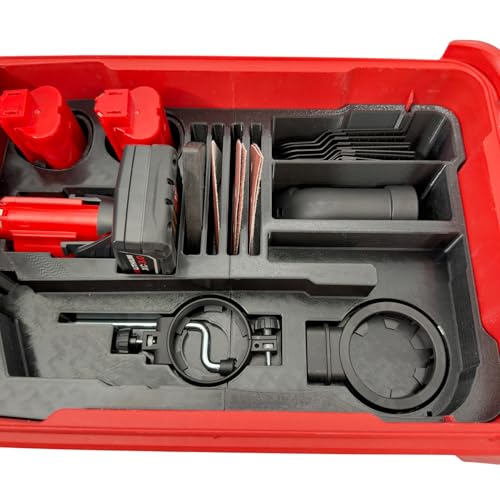 Generic tool tray insert for Milwaukee M12 oscillating multi tool 2526-20 and Packout Compact Organizer 48-22-8435