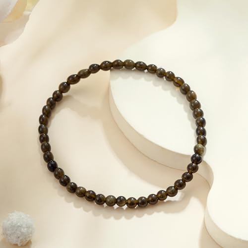 Natural Healing Crystal Bracelet for Women Black Tourmaline
