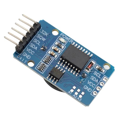AT24C32 Real Time Clock Module 3.3-5.5V Precision Clock Module High Precision Clock Module IIC Module Memory Module for Arduino (Pack of 2)