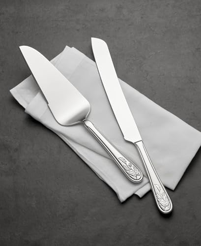 Lenox 897915 Holiday 2-Piece Dessert Set, Christmas Serveware, Serving Utensils