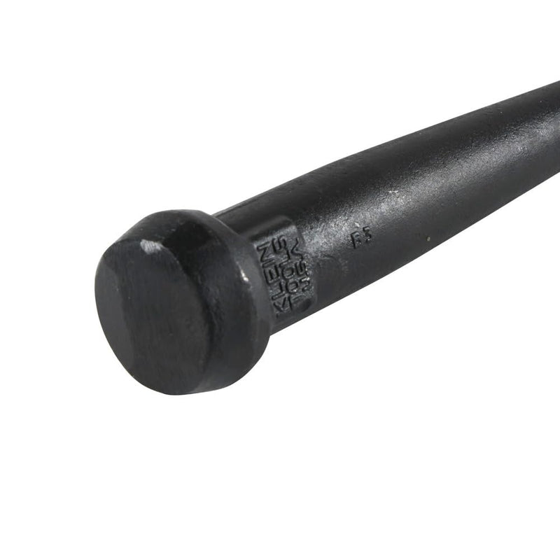 [Australia - AusPower] - Klein Tools 3256 Broad-Head Bull Pin Made of Forged, Made in USA, Heat-Treaded Steel With Black Finish, 1-1/16-Inch 1-1/16-Inch x 10-Inch Broad Head 