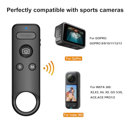 King Ma for Insta360 Remote Control for Go Pro Remote Camera Accessories for Insta&GoPro