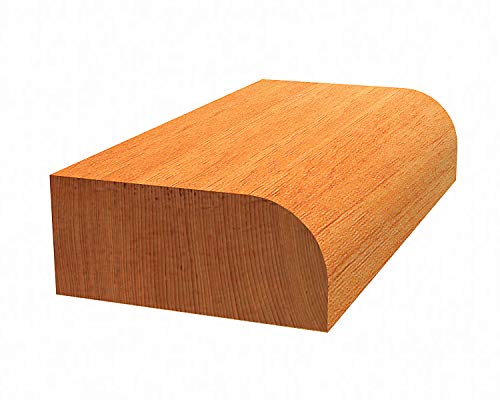 Bosch Professional Round Milling Cutter Standard for Wood (for wood, radius 15 mm, working length 20 mm, total length 66 mm, accessory hand mill) R1 15 mm, L 21.6 mm