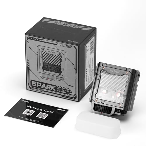 VILTROX TTL Flash for Nikon, GN16 Small Flash for Nikon Camera, 1800mAh Li-on On Camera Flash, 26W/s 6500K Mini Flash, 1s Fast Recycle, 650 Full Power Flashes (Spark Z3-N, Gray)