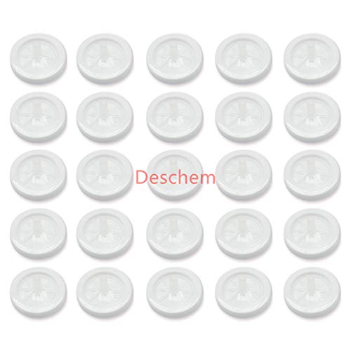 Deschem 33mm 0.45um hydrophilic PTFE syringe filter, 100-piece box