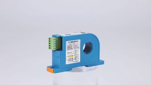 DEWIN Current Sensing Switch, D360 0-50A DIN Rail DC Current Sensing Switch with Overload Protection Linkage Control Hall Sensor 1NO+1NC