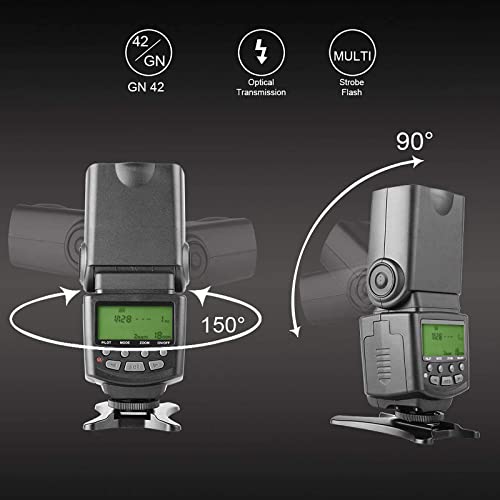 Meike MK430C E-TTL Camera Flash Speedlite with LCD Display for Canon Camera