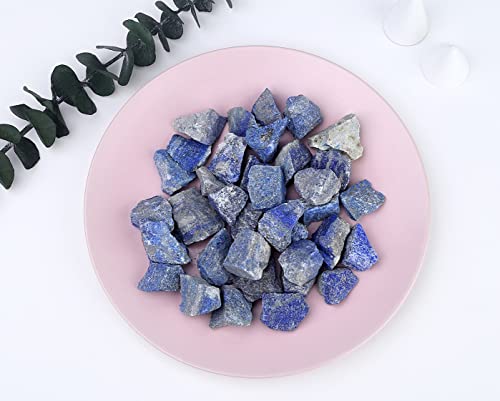 MAIBAOTA Natural Lapis Lazuli Raw Crystal Stones Bulk Rough Gemstones Blue-lapis Lazuli Crystal