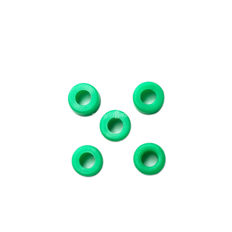 [Australia - AusPower] - Dental Color Code Ring Band Silicone Hygienist Instrument Code Rings S/L Autoclavable 135ºC (S, Green) 