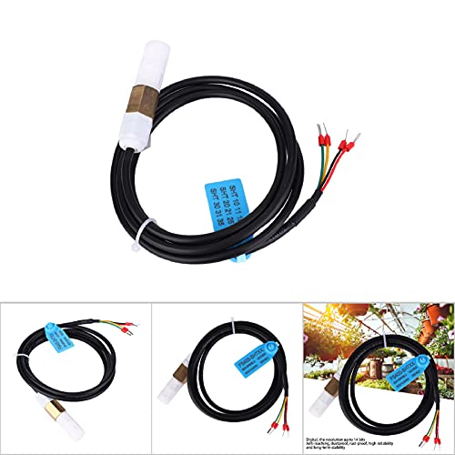 FS400-SHT3X Soil Digital Temperature Humidity Sensor Probe Copper and Plastic Shell I2C Output(SHT31)