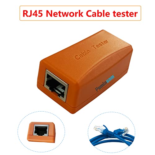 POMIACAM CCTV network cable tester box with RJ45 connector for detecting faulty points in network cables