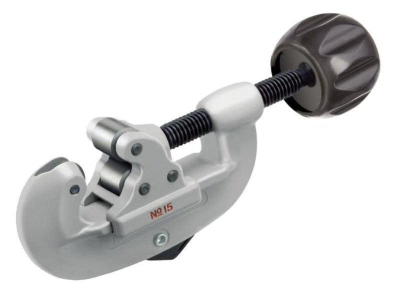 [Australia - AusPower] - RIDGID 32910 Model 10 Screw Feed Tubing Cutter, 1/8-inch to 1-inch Tube Cutter Small Silver/Black 