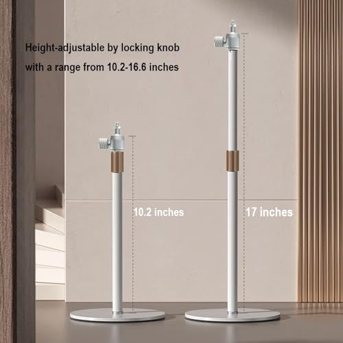 Tabletop Stand Light Holder Compatible with Logitech Litra-Glow-Light and Elgato Key-Light-Neo