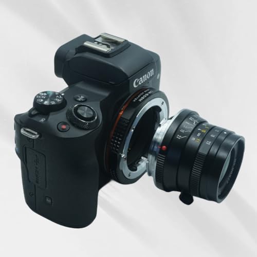 PHOLSY Lens Mount Adapter Compatible with Leica M Lens to Canon EF-M Camera Leica M to EOS M