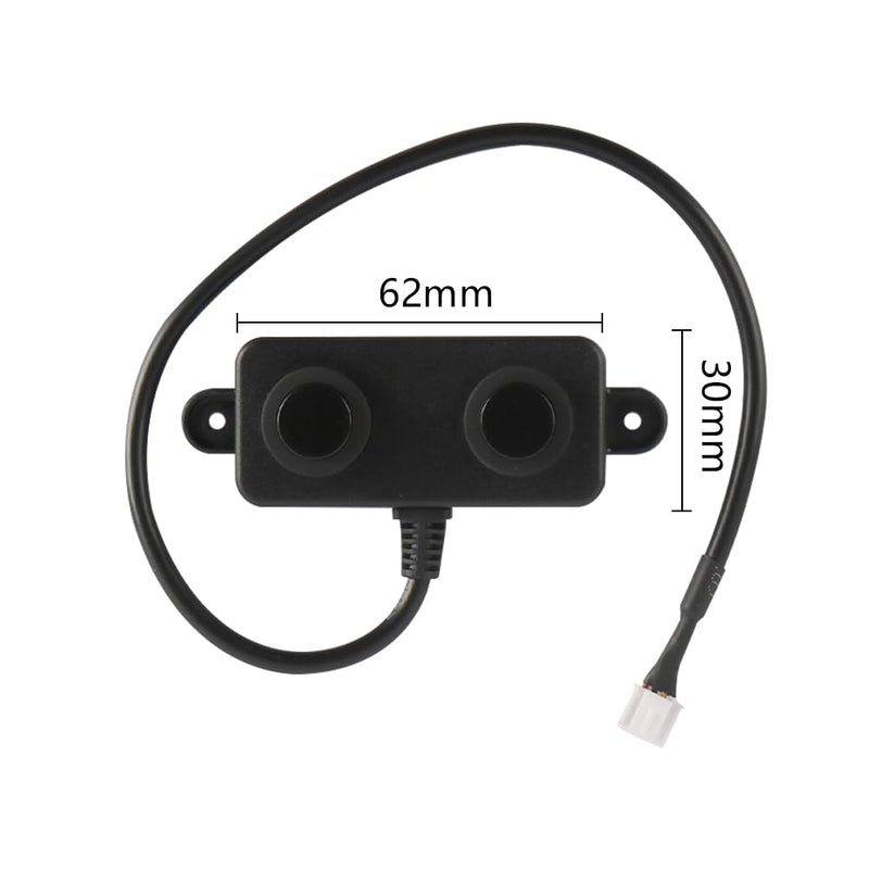 Ultrasonic Distance Sensor DC 3.3V to 5V Waterproof Parking Occupancy Vehicle Detector UART Auto Detection Range 3 to 450cm