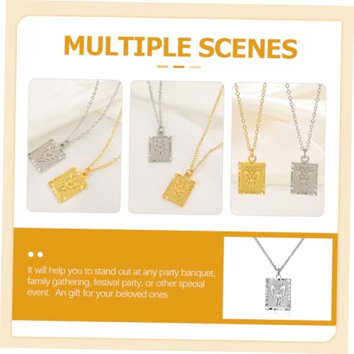 Healeved Butterfly Charm Necklace Alloy Metal Clavicle Chain Unisex Neck Jewelry for Parties Clubwear Gift for Women Men