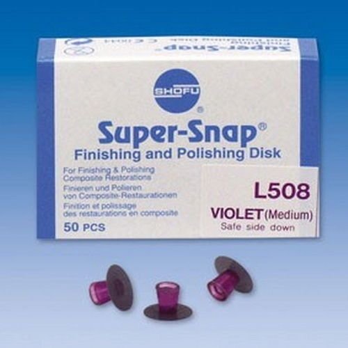 [Australia - AusPower] - L508 Super-Snap Disks Finishing Dk Violet 50/Bx 